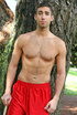 lusty man with big