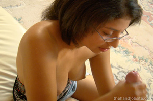 Steaming hot chick extremely fondling hi - Picture 9
