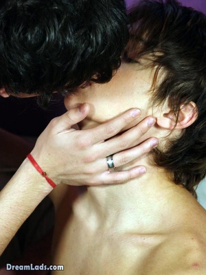 Two Soft skinned cute teen gays expose their hungry hard cocks and start licking - XXXonXXX - Pic 3