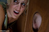 serious tying strap-on cock