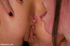 Lesbian domination sexual games with caging, tying up whipping and pain
