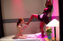 Ebony queen acts as master over red head white babe beating her skin red