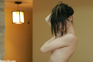 Horny sweet nice teen model babe taking various erotic nude hot shot - XXXonXXX - Pic 8
