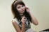 So sweet lovely young juicy blonde  soft teases with glasses and mobile