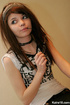 So sweet lovely young juicy blonde  soft teases with glasses and mobile