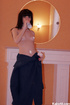 blue gown erotic hot