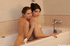 Juicy panty wearing two lovely young lesbian girl taking softcore action