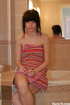 Hot teen blonde girl taking bubble bath and showing juicy erotic naked