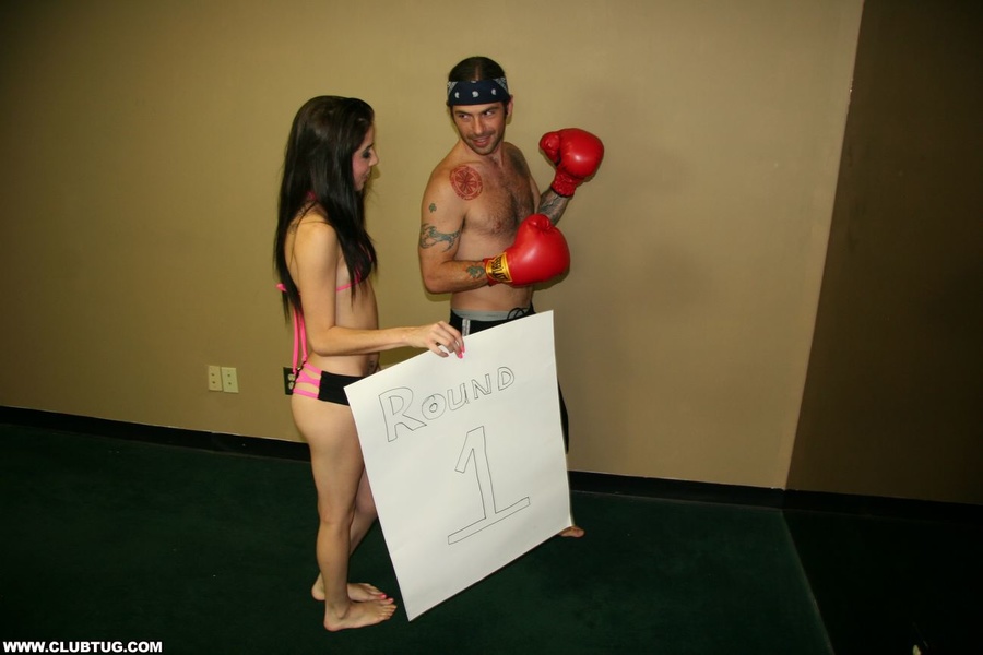 Naughty cute babe gets on knees to jerk off - XXX Dessert - Picture 1