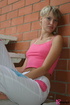 alluring tanned blond her