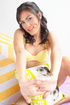 Naughty minx masters masturbation