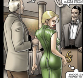 Rude master slamming blonde slave chick’s asshole