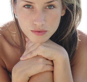 Lovely teen Eve adore posing naked