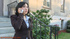 Gorgeously black haired fembot nakedly being pussy checked