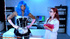 Black model fembot got her juicy cunt scrutinized for sensual reaction