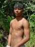 Bronzed, beautiful and horny young latino playing with his awfully large