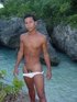 Lascivious latino twink is proud to show off his large uncut ultimate