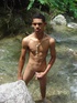 Randy bronzed latino is up to his sexual antics when he shows the length