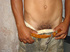 Lascivious latino twink shows off with pride his extra large uncut ultimate
