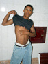 A lewd latino twink poses nude in different areas of a room displaying