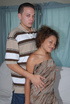 Rich MILF wife treats young horny husband to fuck neighbor's wife's fresh