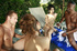 Lecherous wife gets neighbor's wife to ride her husband's deliciously