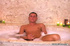 Hot dick jerking action as guy wanks his fat cock to release cum in the