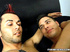 Hairy gay man gets his cock jerked and sucked and sprays cum on gay friend