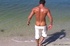 Wet gay action as two horny guys suck dick and fuck ass in water and on