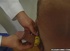 Doctor Evans examines and measures the size of five men’s cock and their