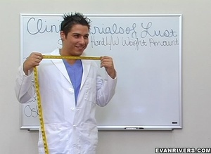 Cute guy has fun playing doctor and meas - Picture 3