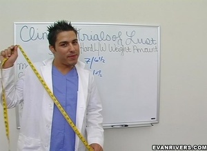 Cute guy has fun playing doctor and meas - Picture 10
