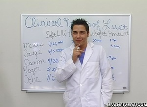 Cute guy has fun playing doctor and meas - Picture 15