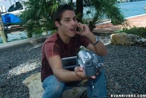 Evans takes camera to record his cute ga - XXX Dessert - Picture 4