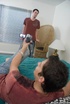 Sexy guy strips off clothes and friend records as his dick is jerked off