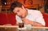 Guy meets at bar and visit the restroom for quick sucking and cum in mouth