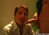 Guy meets at bar and visit the restroom for quick sucking and cum in mouth