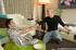 Movie night turns sweet as guy sucks dick and then gets fucked doggy style