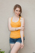 cute ponytailed teen shorts