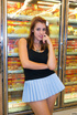 cute nasty girl posing