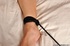Beautiful naive virgin's wrists are tethered to a bed headboard while
