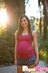 Not so innocent pretty young preggy mom shows all her cute rounds:teats,
