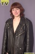 lusty brunette clad leather