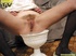 Lusty blonde teen pleasures herself with her finger than releases a generous