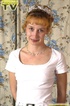 playful blonde teen gets