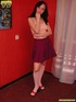 Pretty brunette girl actually decides to let go of a generous amount of