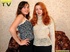 Two horny teen lesbians pleasure each other with a dildo and wonderful