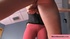 Ruthless brunette beauty loves to squeeze the bals of a hunky guy hard