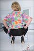Hot slutty mama deliciously bends over to show how hot her buttocks are
