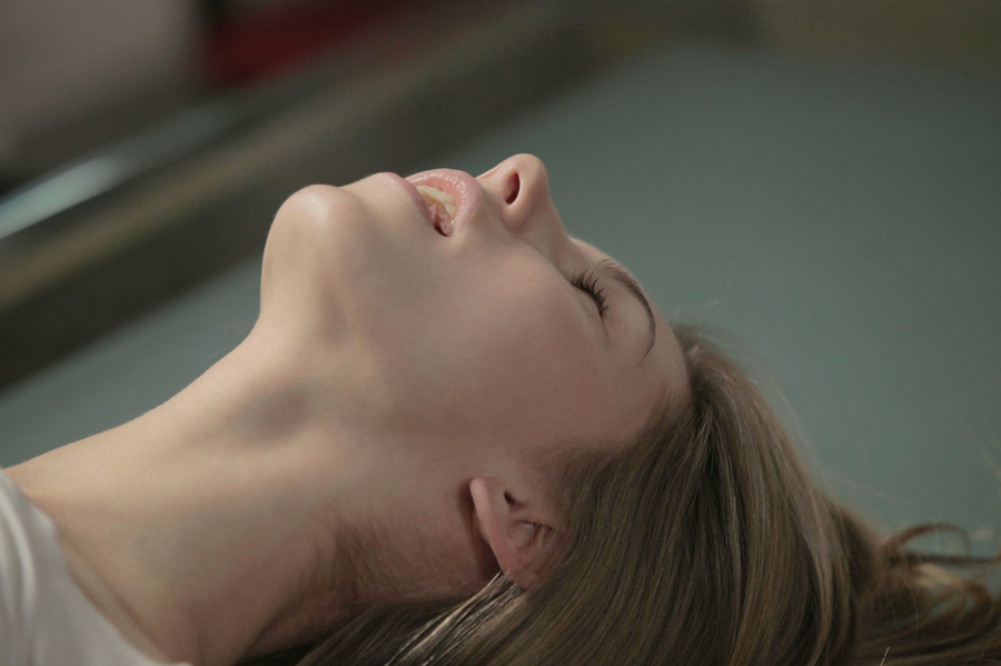 She spilled some milk onto her body and tur - XXX Dessert - Picture 8